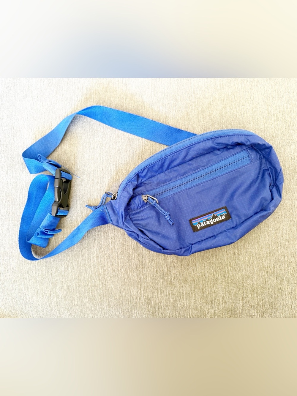 Patagonia Vintage Y2K Blue Lightweight Waist Pack / Fanny Pack